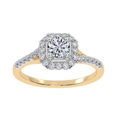 10K 0.50CT Lab Grown Promise Ring 70862