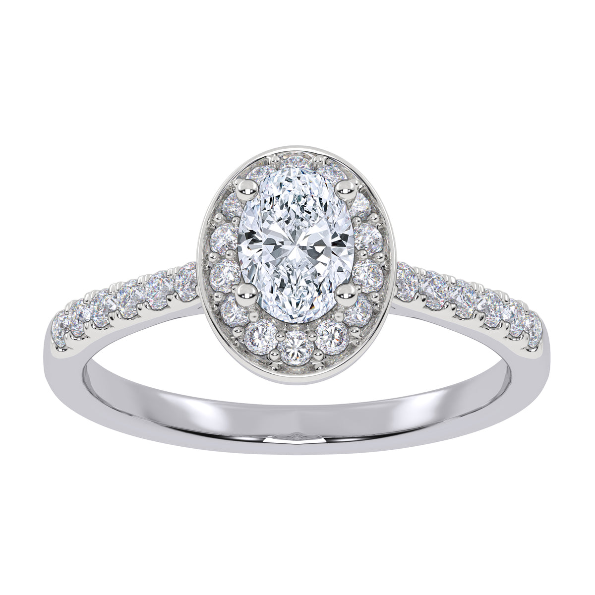 10K 0.51CT Lab Grown Promise Ring 70900