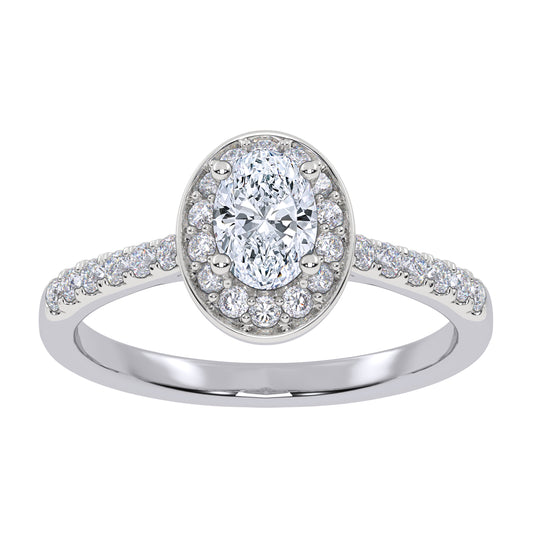 10K 0.51CT Lab Grown Promise Ring 70900