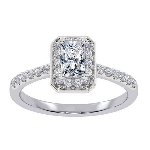 10K 0.51CT Lab Grown Promise Ring 70906