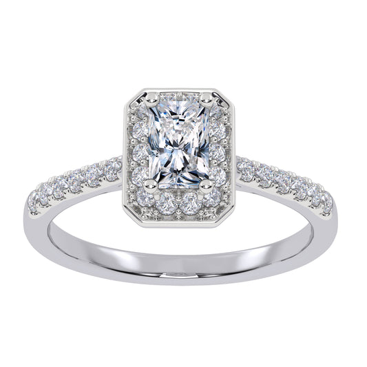 10K 0.51CT Lab Grown Promise Ring 70906
