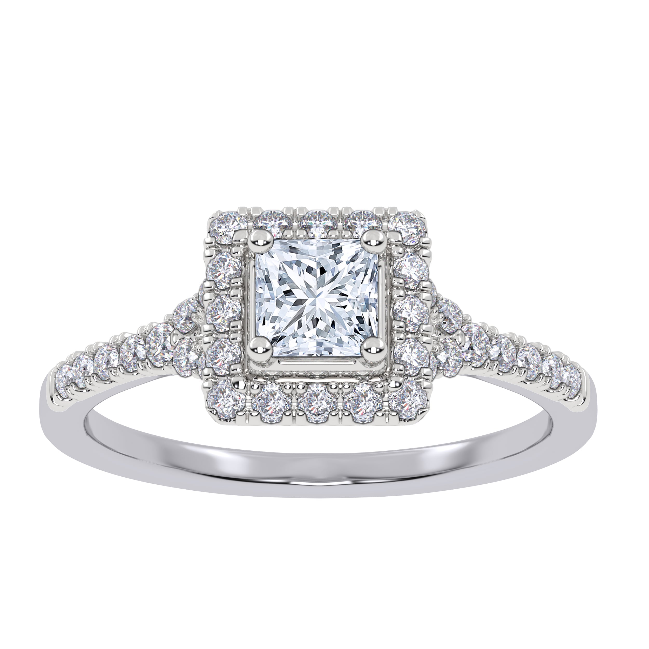 10K 0.50CT Lab Grown Promise Ring 70910