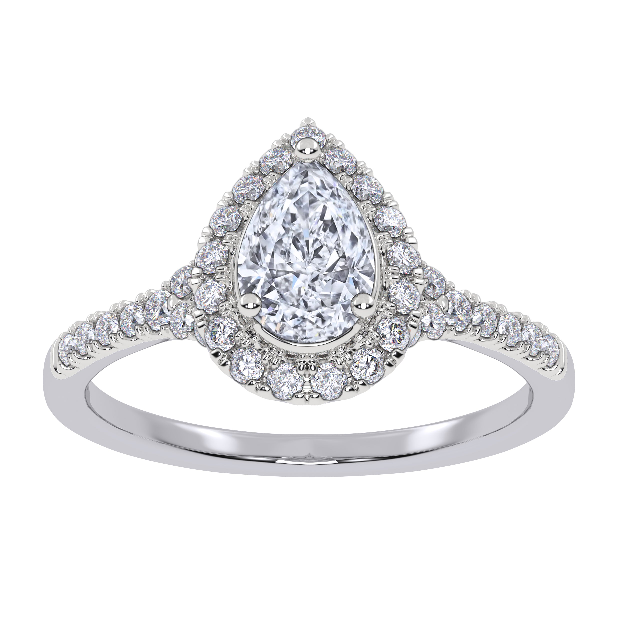 10K 0.50CT Lab Grown Promise Ring 70912
