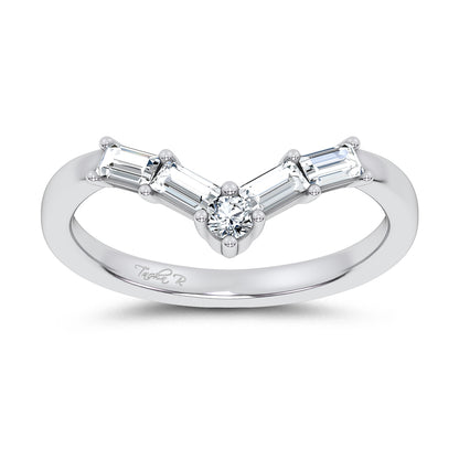 14K 0.25CT Certified Lab Grown  Diamond Enhancer Band 70982