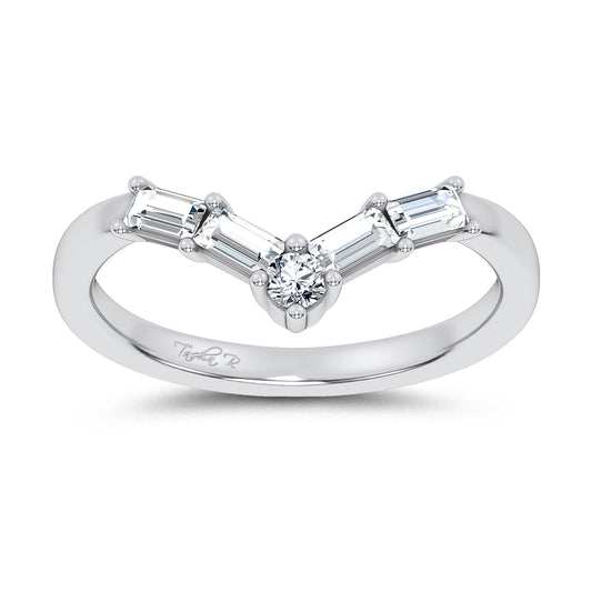 14K 0.25CT Certified Lab Grown  Diamond Enhancer Band 70982