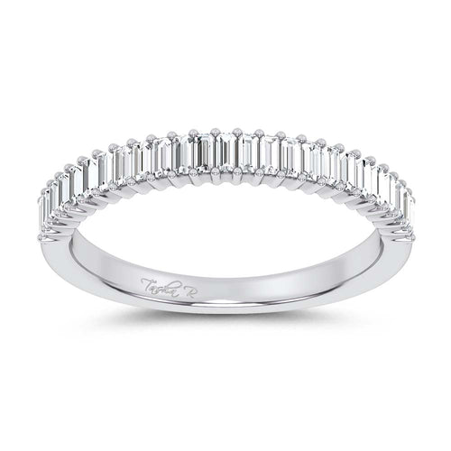 14K 0.33CT Certified Lab Grown Fancy Band 70999