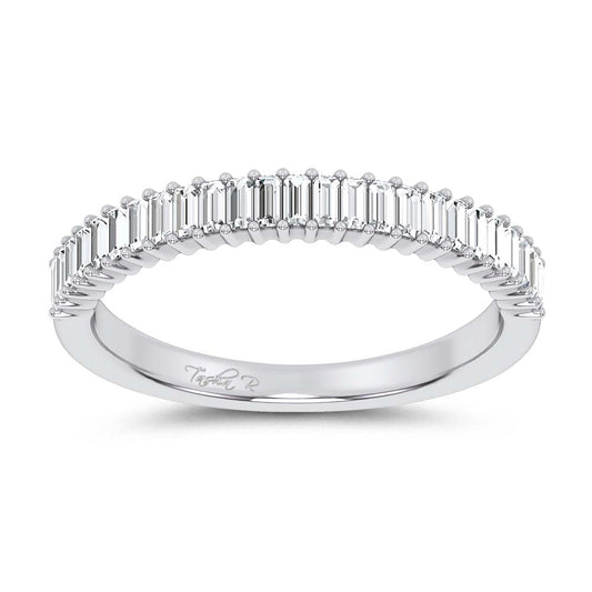 14K 0.33CT Certified Lab Grown Fancy Band 70999