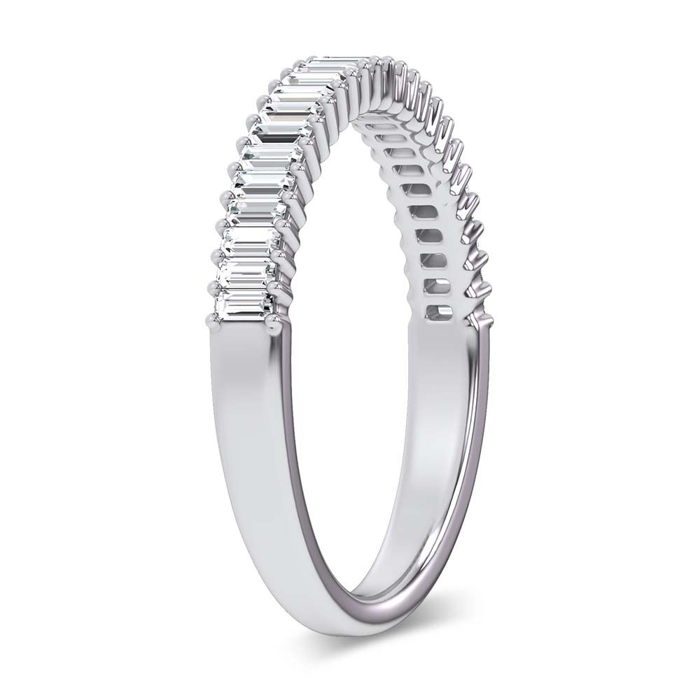 14K 0.33CT Certified Lab Grown Fancy Band 70999