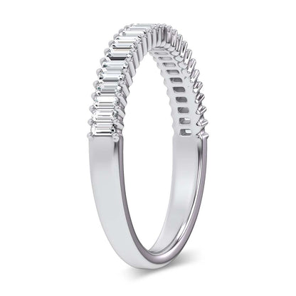 14K 0.33CT Certified Lab Grown Fancy Band 70999