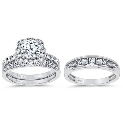 14K 3.00CT Certified Lab Grown TRIO SET 71133