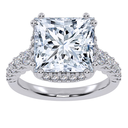 10K 4.75CT Certified  Lab Grown Diamond Engagement Ring 71165