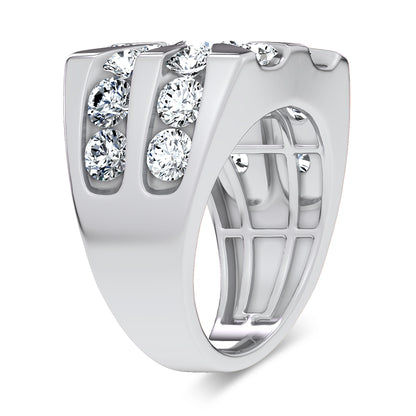 14k 5.00CT Certified Lab Grown Mens Ring 71228