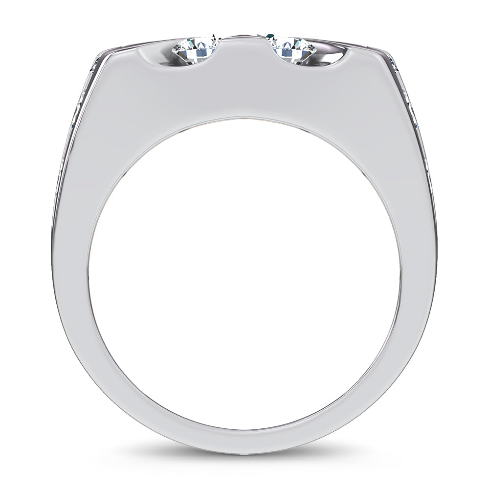 14k 5.00CT Certified Lab Grown Mens Ring 71228