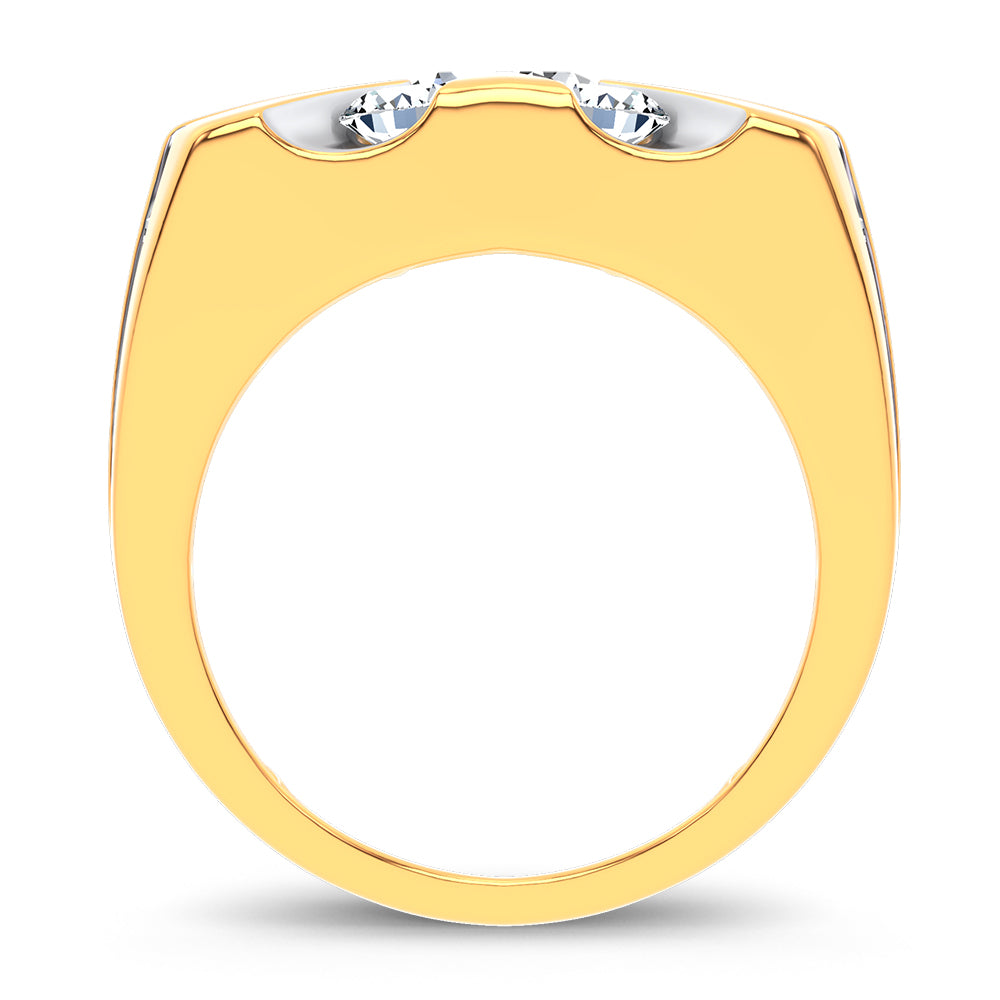 14k 7.00CT Certified Lab Grown Mens Ring 71231