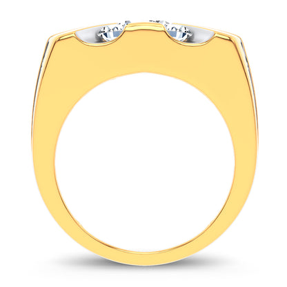 14k 7.00CT Certified Lab Grown Mens Ring 71231
