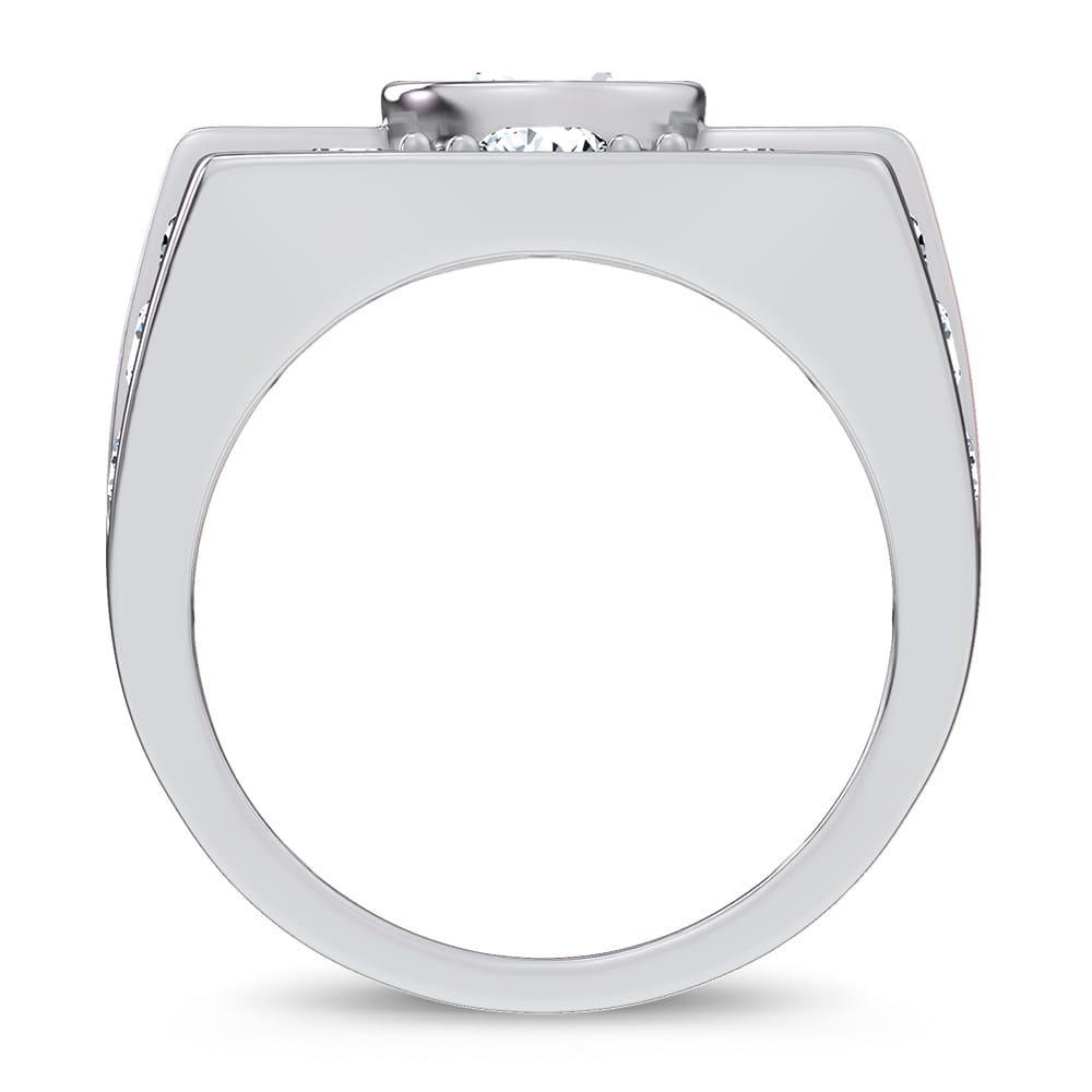 14k 4.75CT Certified Lab Grown Mens Ring 71232