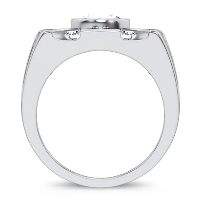 14k 4.49CT Certified Lab Grown Mens Ring 71234
