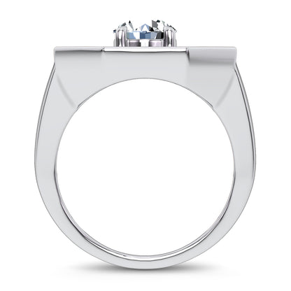 14k 3.00CT Certified Lab Grown Mens Ring 71236