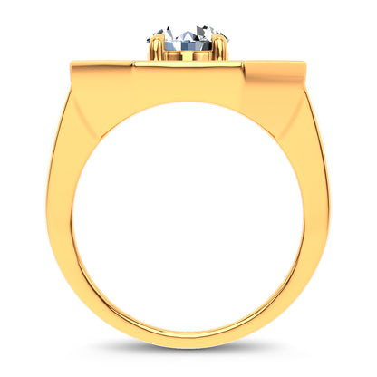 14k 3.00CT Certified Lab Grown Mens Ring 71237
