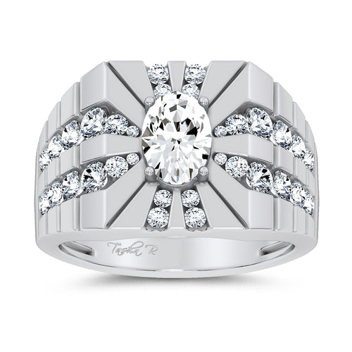 14K 2.25CT Certified Lab Grown Mens Ring 71238