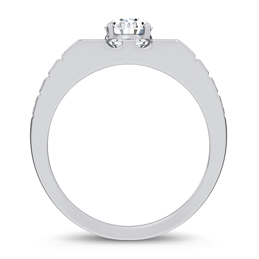 14K 2.25CT Certified Lab Grown Mens Ring 71238