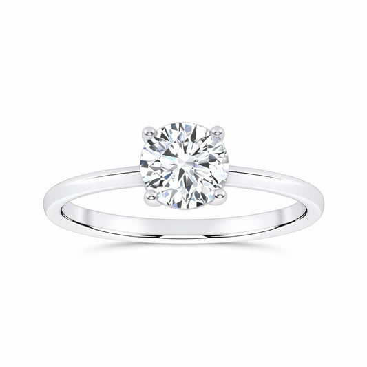 10K 1.00CT  Certified Lab Grown Solitaire Ring 71730
