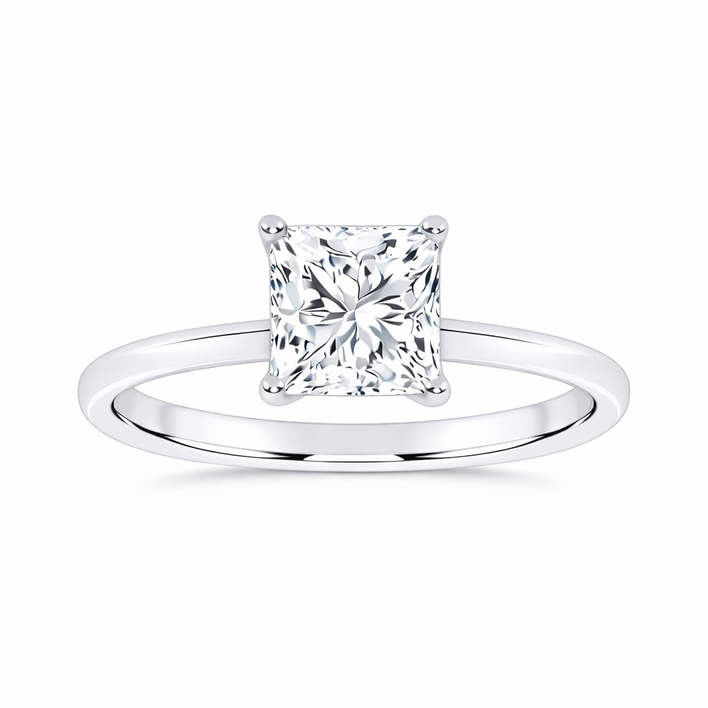 10K 1.00CT  Certified Lab Grown Solitaire Ring 71874