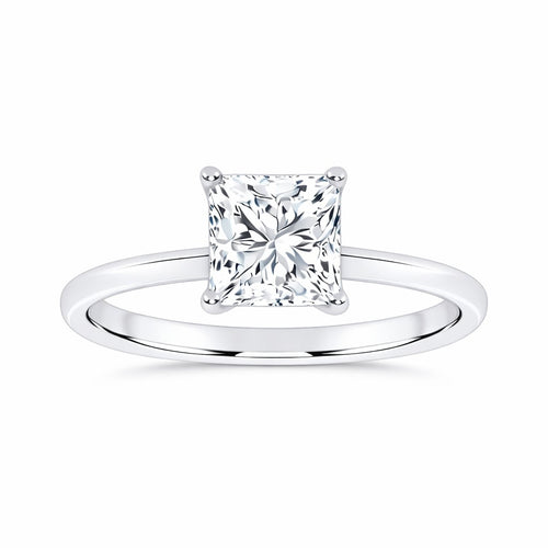 10K 1.00CT  Certified Lab Grown Solitaire Ring 71874