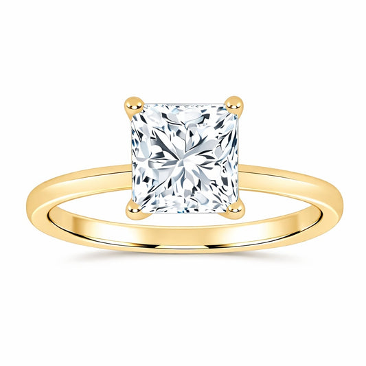 10K 1.00CT  Certified Lab Grown Solitaire Ring 71875