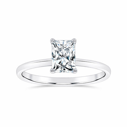 10K 1.00CT  Certified Lab Grown Solitaire Ring 71876
