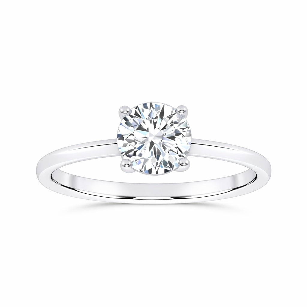 10K 0.50CT  Certified Lab Grown Solitaire Ring 71915