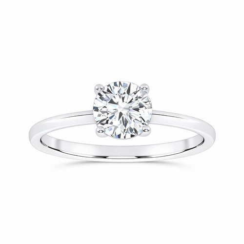 10K 0.50CT  Certified Lab Grown Solitaire Ring 71915