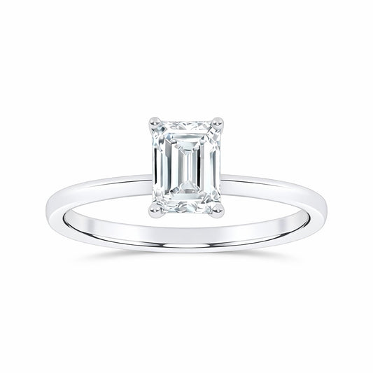 10K 0.50CT  Certified Lab Grown Solitaire Ring 71923