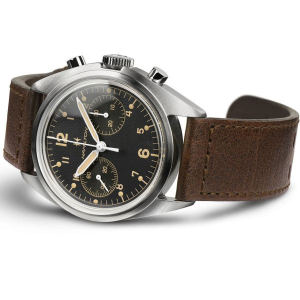 Hamilton H76409530 Khaki Aviation Pilot Pioneer Mechanical Chrono