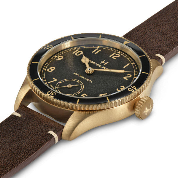 Hamilton H76709530 Khaki Aviation Pilot Pioneer Bronze Mechanical