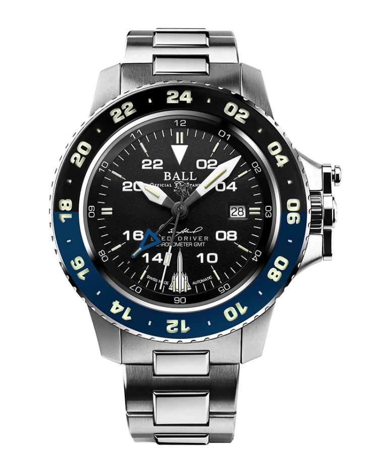 Engineer Hydrocarbon AeroGMT Sled Driver (42 mm) DG2018C-S17C-BK