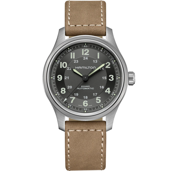 Hamilton H70545550 Khaki Field Titanium Auto