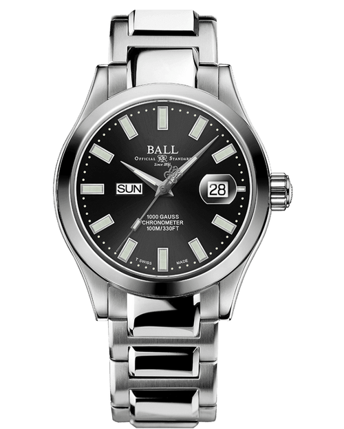 Engineer III Marvelight Chronometer Day-Date (40mm) Watch NM9036C-S1C-BK