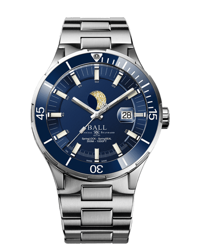 Ball Roadmaster Challenger Moonphase Watch DM3130B-S13J-BE