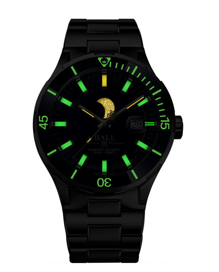 Ball Roadmaster Challenger Moonphase Watch DM3130B-S13J-BE