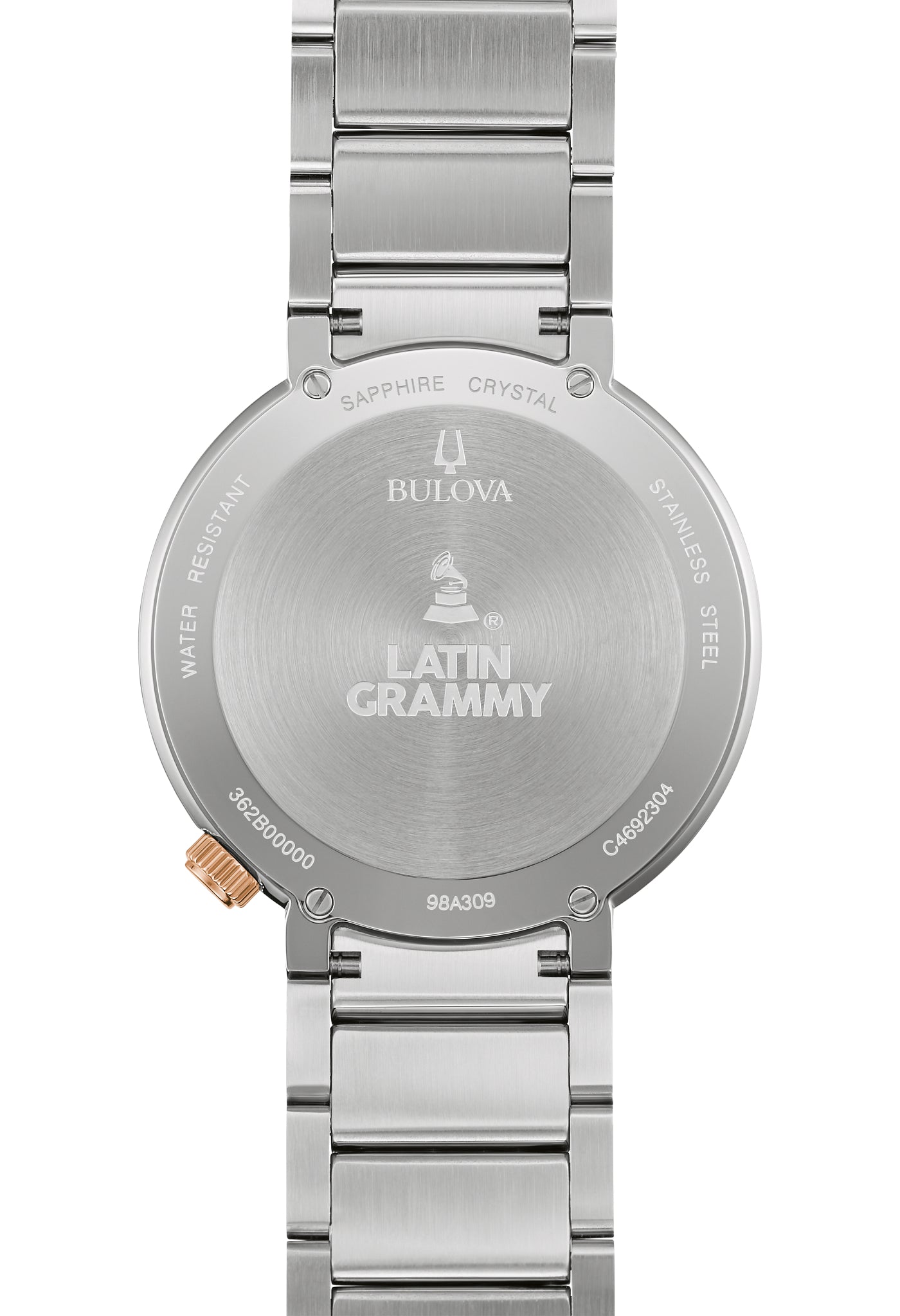 Bulova Bulova Stainless Steel Latin Grammy Mens Watch 98A309