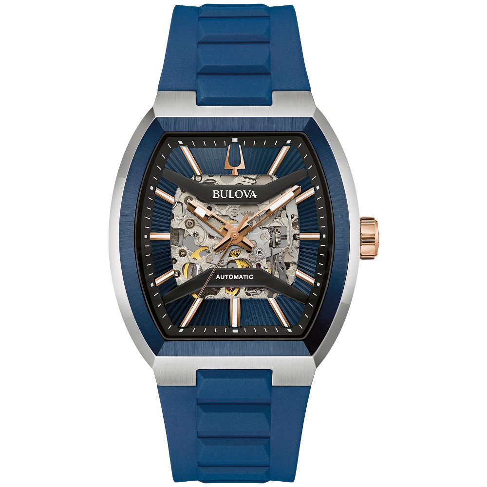 Bulova Stainless Steel Performance Mens Watch 98A318