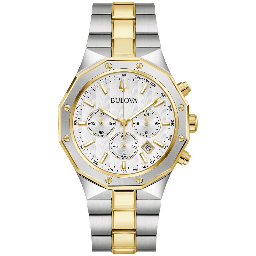 Bulova Stainless Steel Dress/Classic BUL Mens Watch 98B450