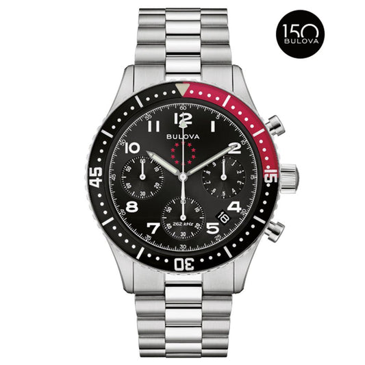 Bulova Stainless Steel Heritage Men's Watch 98B451