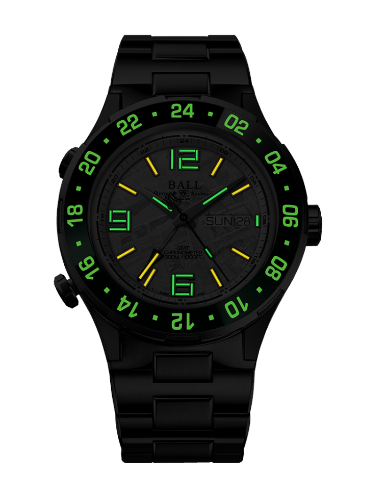 Ball Roadmaster Marine GMT Meteorite (40mm) Watch DG3000A-S13CJ-MSL