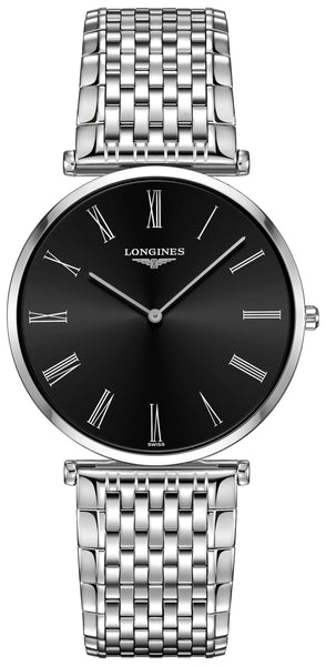 Longines La Grande Classique Stainless Steel Black Dial Mens Watch L4.766.4.51.6