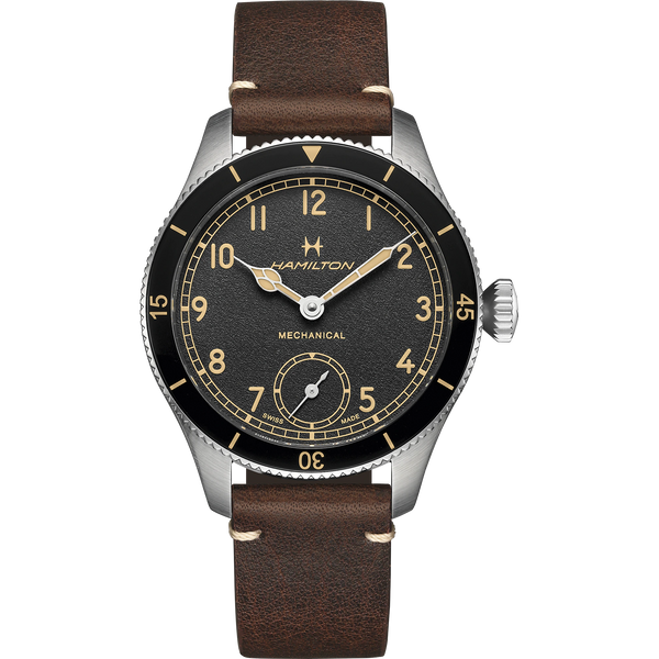 Hamilton H76719530 Khaki Aviation Pilot Pioneer Mechanical Small Seconds