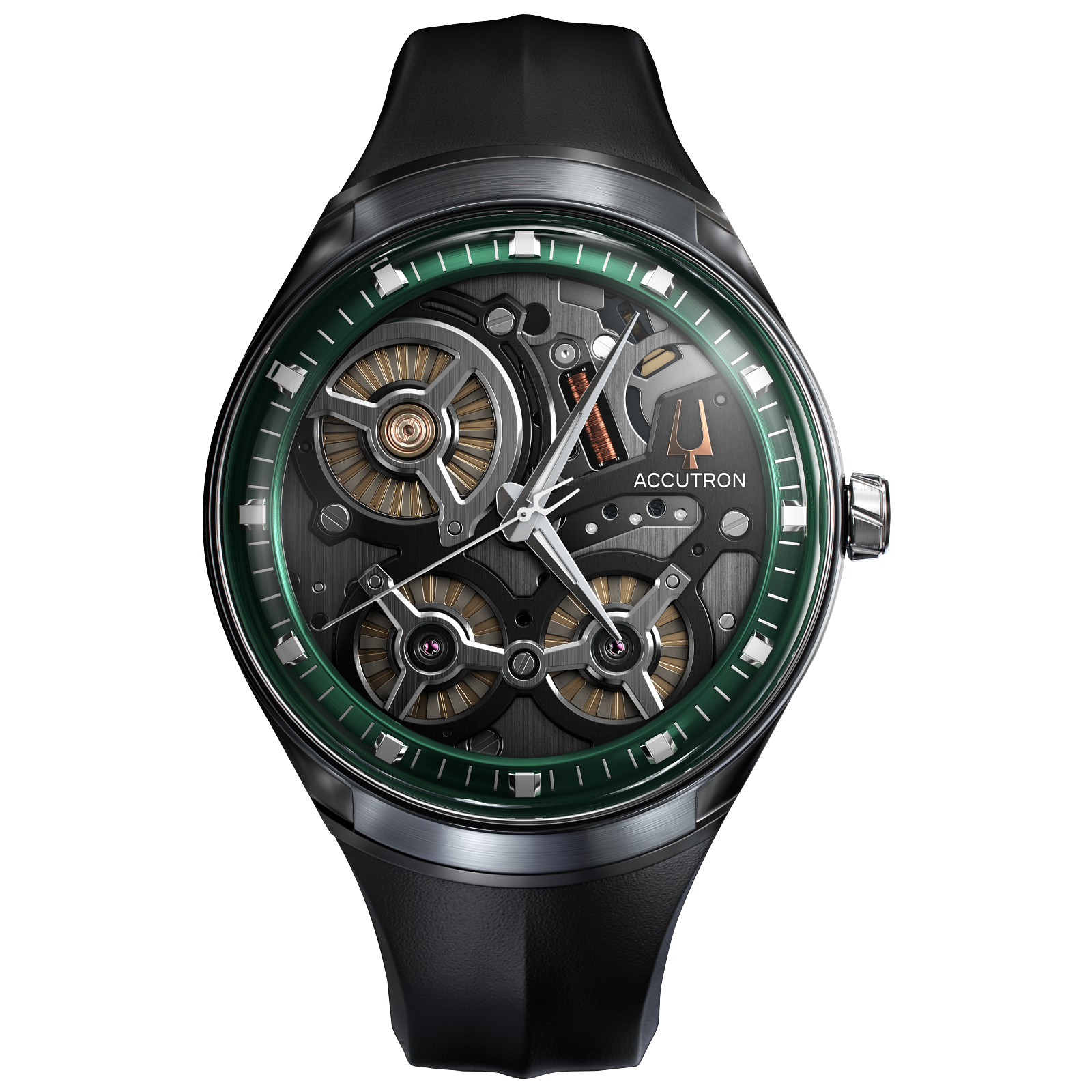 Accutron Stainless Steel Legacy Unisex Watch 2ES8A001