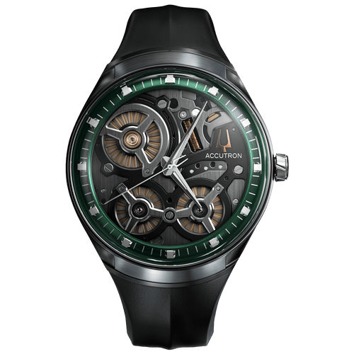 Accutron Stainless Steel Legacy Unisex Watch 2ES8A001