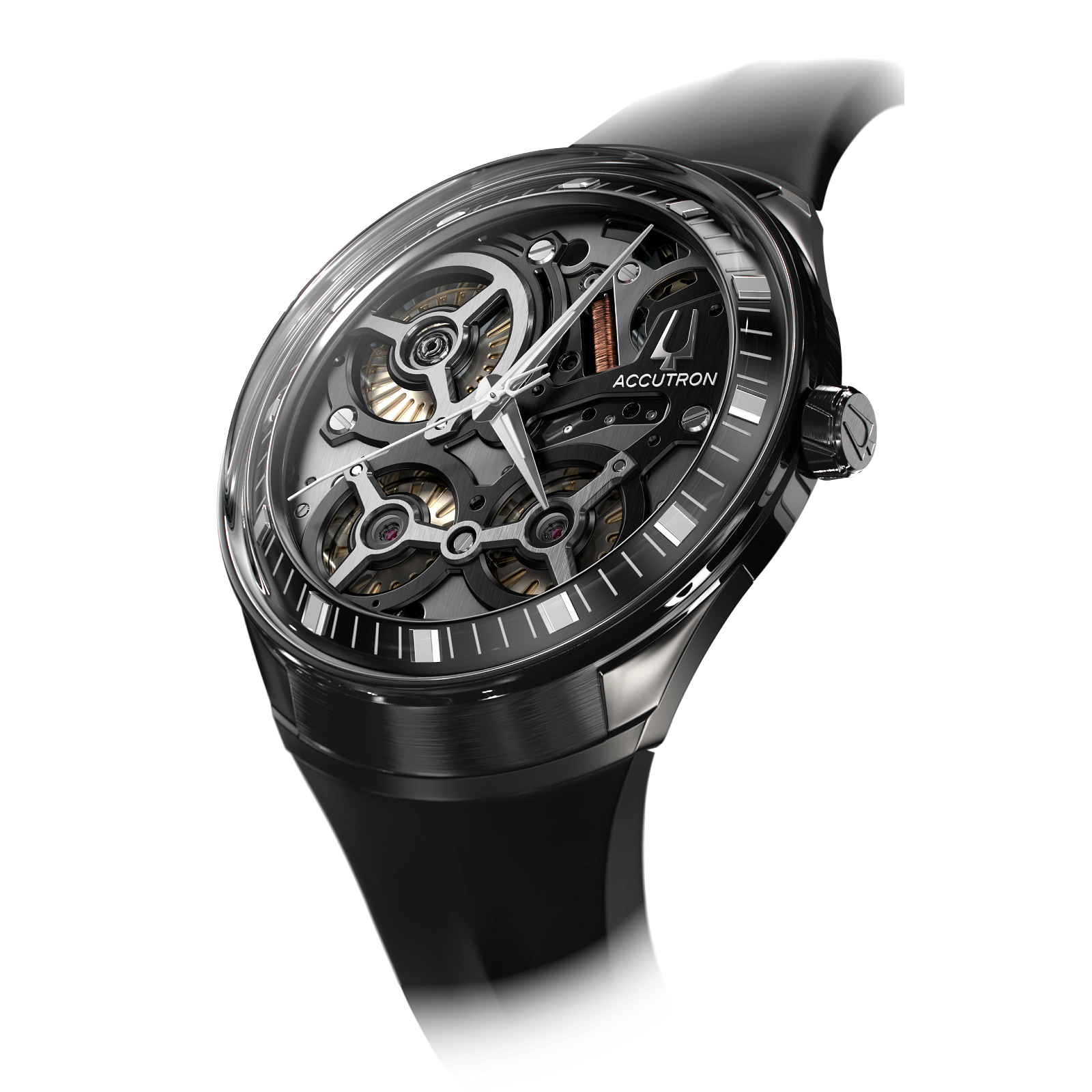 Accutron Stainless Steel Legacy Unisex Watch 2ES8A003